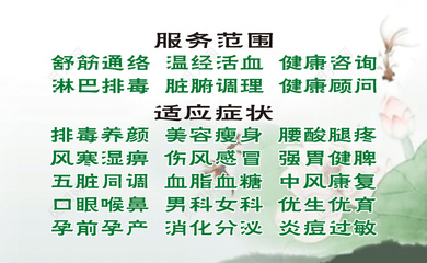 养生名片古风中医养生名片设计模板